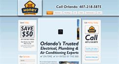 Desktop Screenshot of honeyhomeservices.com